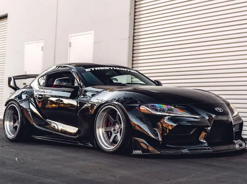 Toyota Supra Mk5 Street Hunter Full Wide Body Kit (Frp) 1