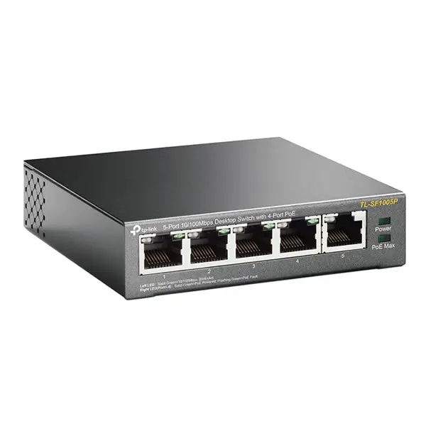 Tp-Link 5-Port 10/100Mbps Desktop Switch With 4-Port Poe 2