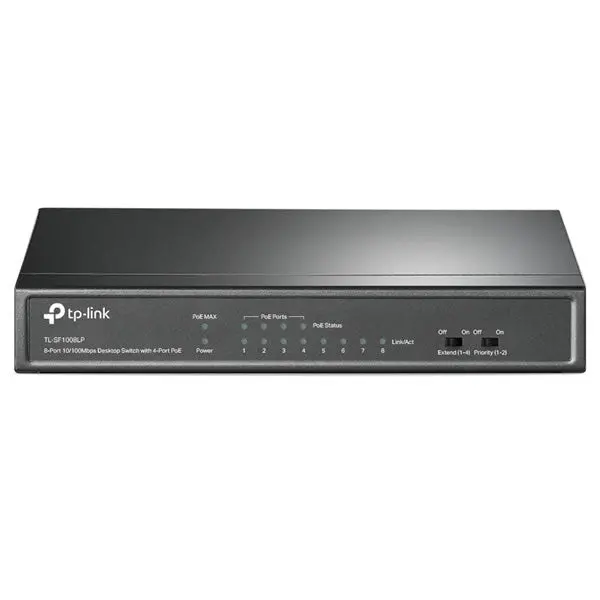 Tp-Link 8-Port 10/100Mbps Desktop Switch With 4-Port Poe 1