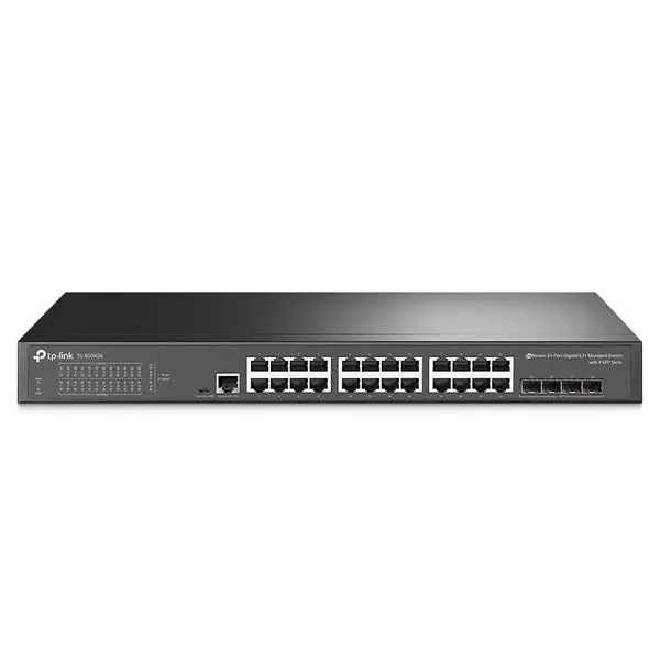 Tp-Link Jetstream 24-Port Gigabit L2+ Managed Switch With 4 Sfp Slots 1