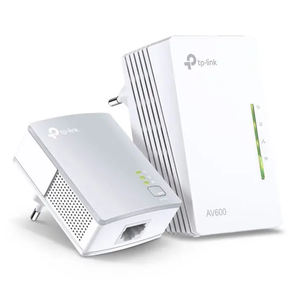 Tp-Link Net-Tl-Wpa4221kit | Av600 Wi-Fi Powerline Extender Starter Kit 2