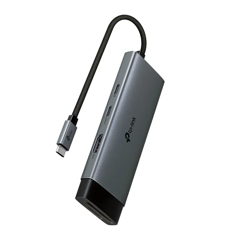 Tp-Link Uh7020c Usb Type-C 7 In 1 Hub 2 Usb Type-C 1
