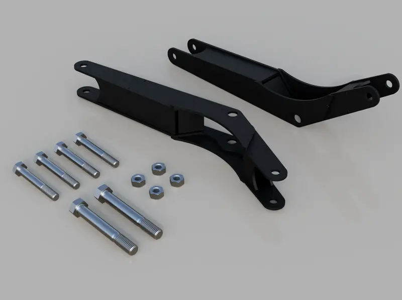 Traxda 2017-2024 Honda Ridgeline - Rear 1.5" Lowering Arms 1