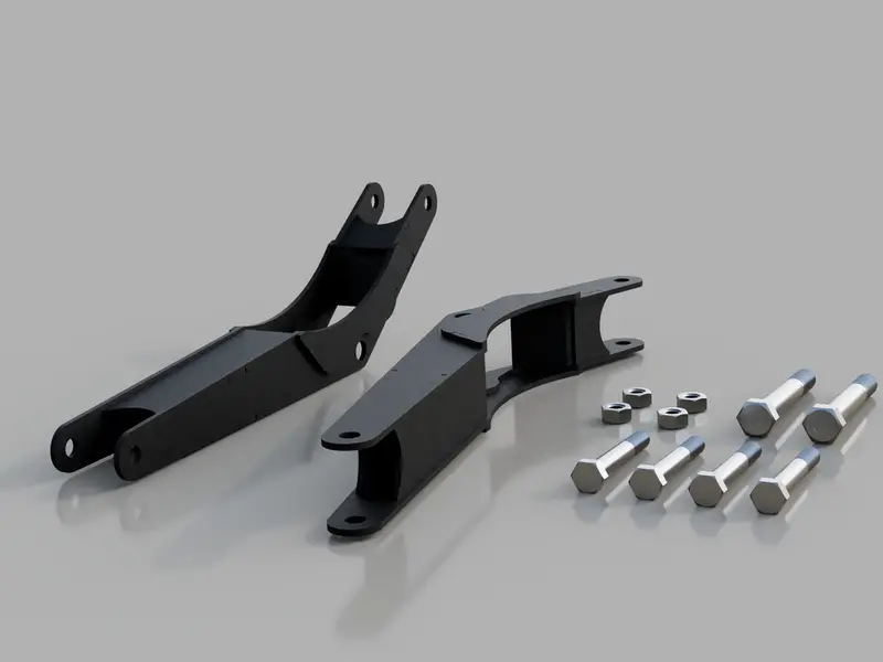 Traxda 2017-2024 Honda Ridgeline - Rear 1.5" Lowering Arms 2