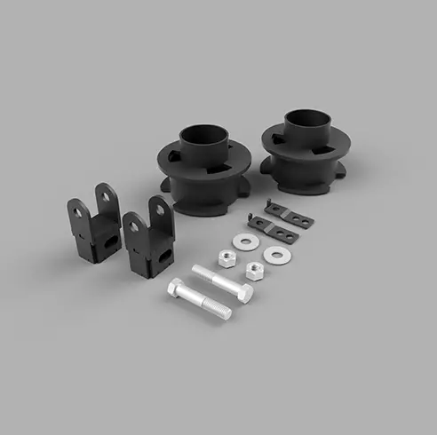 Traxda Front Leveling Kit 2017-2022 Ford F250/F350/F450 Superduty 4X4 - 2.5" Front 1