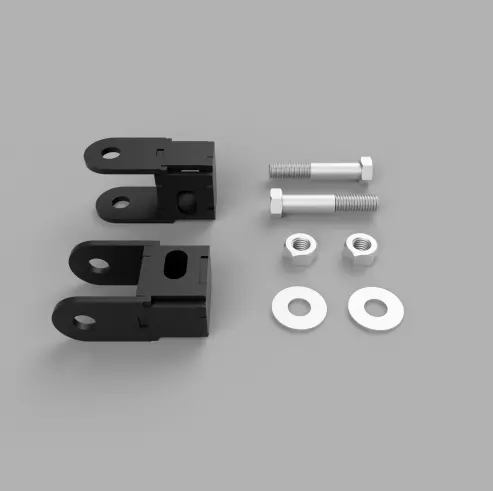 Traxda Front Shock Extenders And Hardware 2005-2022 Ford F250/F350/F450 1
