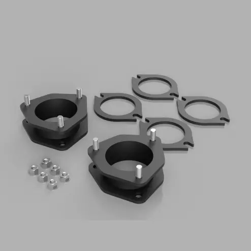 Traxda Leveling Kit 2007-2019 Jeep Compass, Jeep Patriot, Dodge Avenger, Dodge Journey – 1.5″ Front 0.75″ Rear Lift Kit 1