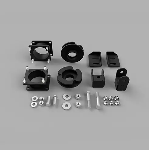 Traxda Leveling Kit 2011-2019 Ford Explorer 4×2/4×4 / 2013-2019 Ford Police Interceptor Utility Front And Rear Lift Kit - 2" Front / 1.25" Rear 1