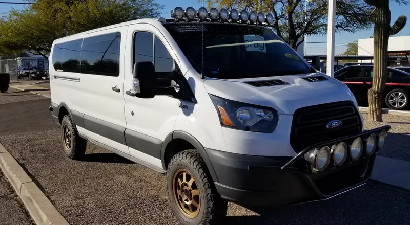 Traxda Leveling Kit 2013-2024 Ford Transit - 2" Front / 1" Rear 2