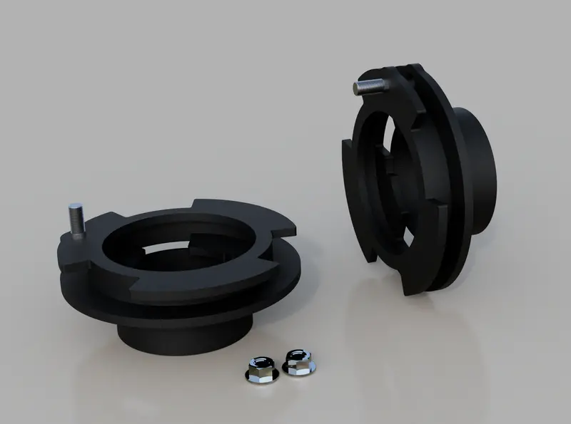 Traxda Leveling Kit 2014-2024 Dodge Ram 2500 4×4/4×2 / 2013-2024 Dodge Ram 3500 - 1" Front 1