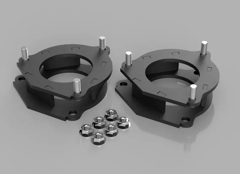 Traxda Leveling Kit 2019-2023 Hyundai Santa Fe / 2019-2024 Kia Sorento (1.5″ Front) 1