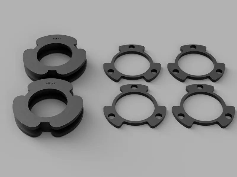 Traxda Leveling Kit 2019-2024 Ford Ranger 2Wd/4Wd - 3" Front 1