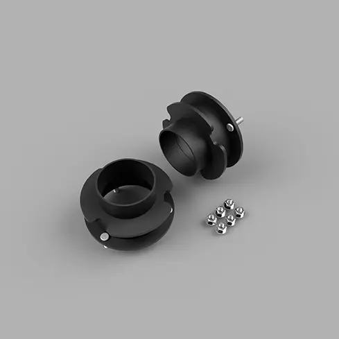 Traxda Lift Kit 2003-2013 Dodge Ram 2500 / 2003-2012 3500 4X4 (Diesel With Overload Springs Only) 2″ Front And 1″ Rear 1