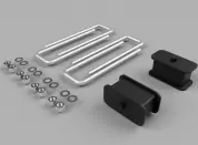 Traxda Lift Kit 2004-2024 Nissan Titan / 2007-2021 Toyota Tundra (2″ Rear Only) 1