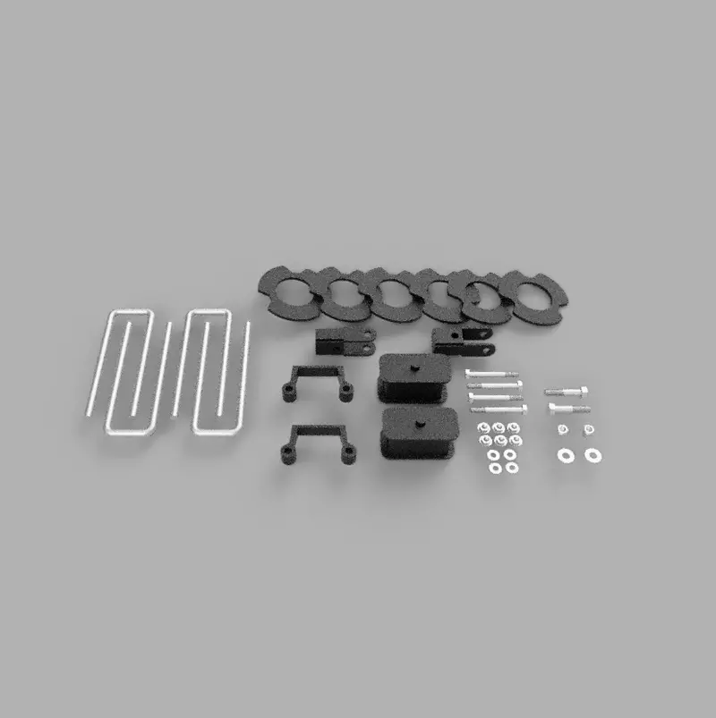 Traxda Lift Kit 2007-2018 Chevrolet Silverado 1500 / Gmc Sierra 1500 (3-3.5" Front / 1.5" Rear) 1