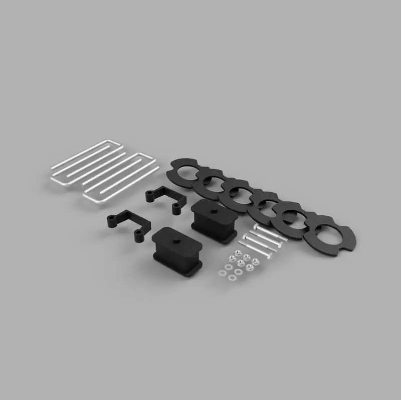 Traxda Lift Kit 2007-2019 Chevrolet Silverado 1500 / Gmc Sierra 1500 (2.5" Front / 1" Rear) 1