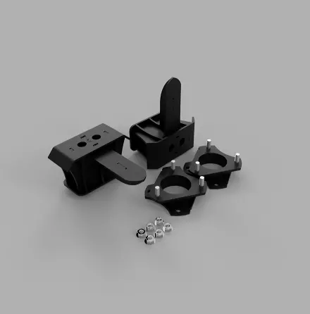 Traxda Lift Kit 2017-2020 Ford Raptor (2" Front / 1" Rear) 1