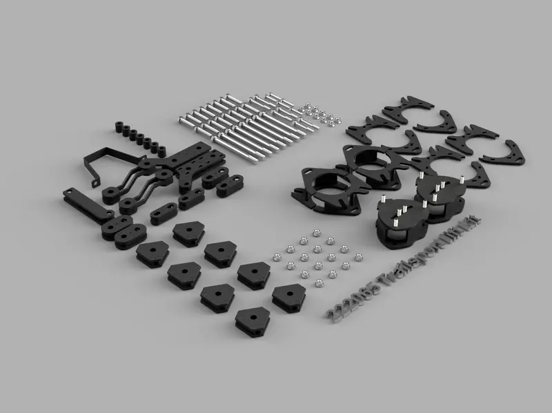 Traxda Lift Kit 2017-2022 Honda Pilot / 2019-2024 Passport 2Wd/4Wd/Awd – (3″ Front, 3″ Rear) Trailsport Edition 1