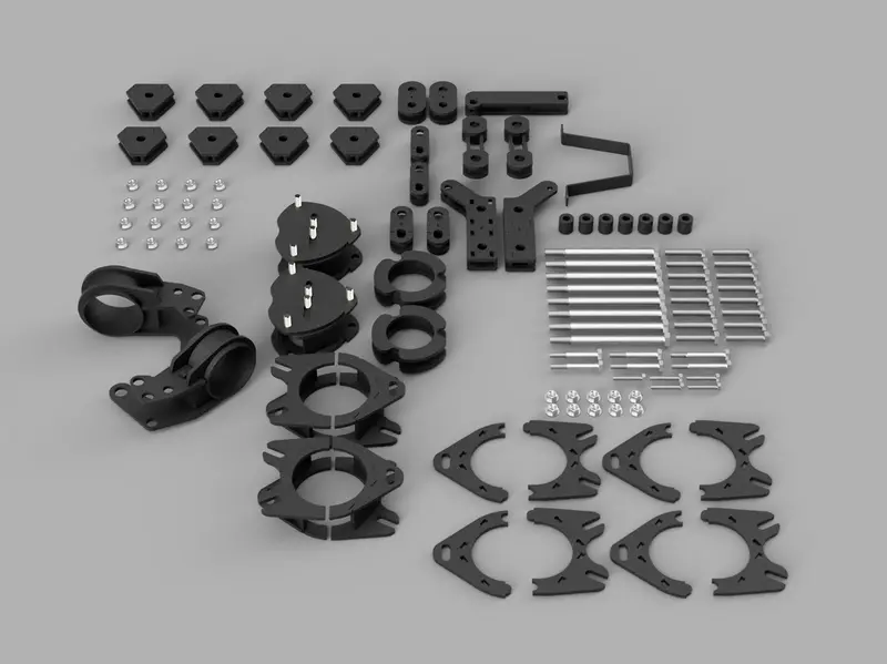 Traxda Lift Kit 2017-2024 Honda Ridgeline / 2016-2022 Pilot / 2019-2024 Passport 2Wd/4Wd/Awd – 3.5″ Front, 3″ Rear Lift Kit (Jondz Special) 1