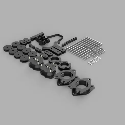 Traxda Lift Kit 2017-2024 Honda Ridgeline 2Wd/4Wd/Awd / 2016-2022 Pilot / 2019-2024 Passport / 2014-2020 Acura Mdx (2″ Front / 2″ Rear) 1
