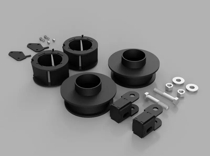 Traxda Lift Kit 2020-2024 Jeep Jt Gladiator (2.5" Front / 2" Rear) 1