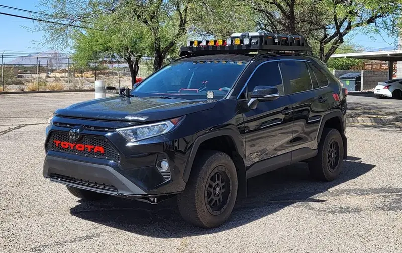 Traxda Lift Kit 2020-2024 Toyota Rav4 Prime & Hybrid (2" Front 2" Rear) With Subframe Drops 2