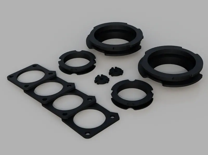Traxda Lift Kit 2022-2024 Toyota Tundra 4X4/4X2 / 2023-2024 Sequoia (2.5" Front / 1.0" Rear) 1