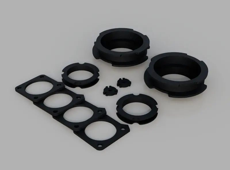 Traxda Lift Kit 2022-2024 Toyota Tundra 4X4/4X2 / 2023-2024 Sequoia (2.5" Front / 1.5" Rear) 1