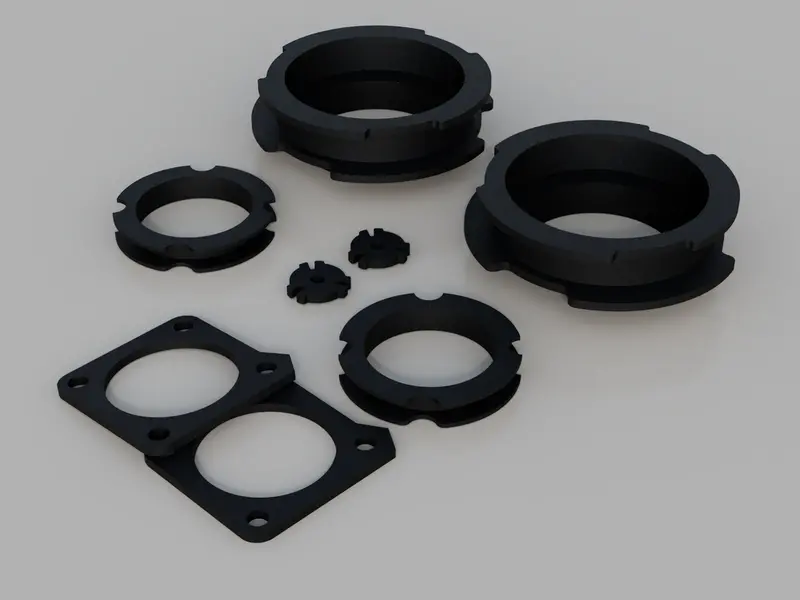 Traxda Lift Kit 2022-2024 Toyota Tundra 4X4/4X2 / 2023-2024 Sequoia (2" Front / 1.5" Rear) 1