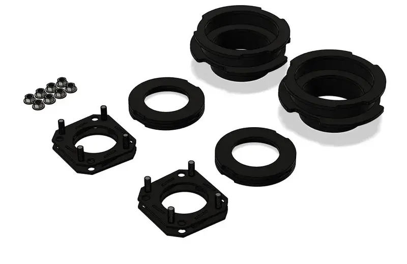 Traxda Lift Kit 2024-2025 Toyota Tacoma (2.5″ Front/1.5″ Rear) 1