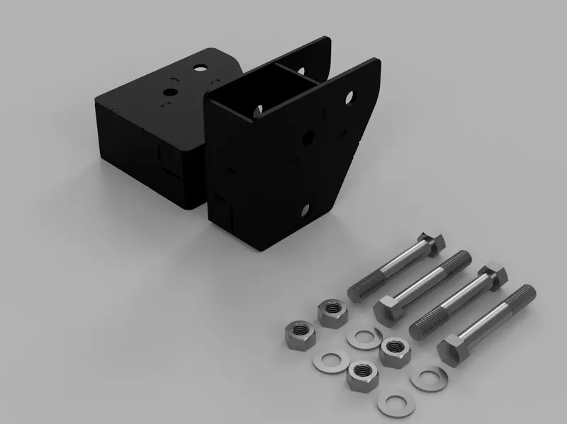 Traxda Radius Arm Drop Brackets 2005-2024 Ford F250/F350 4×4 1