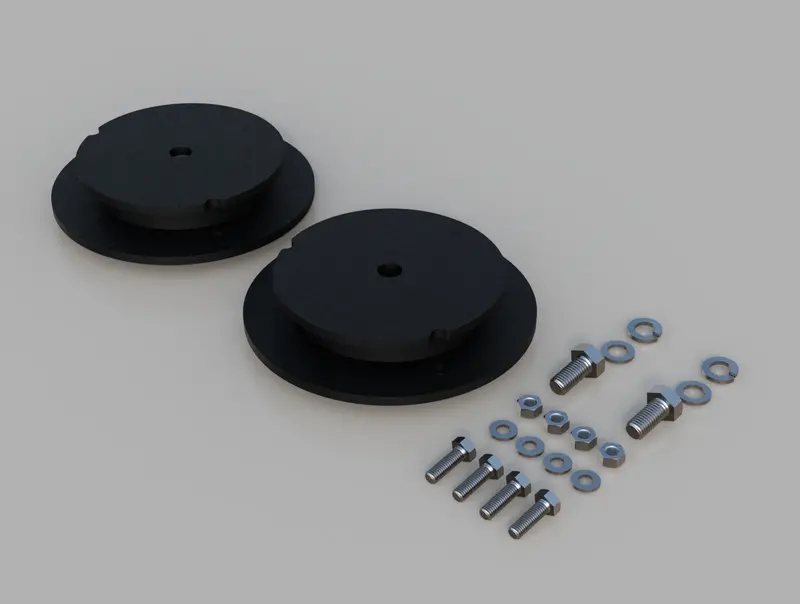 Traxda Rear Lift Kit 2013-2024 Dodge Ram 3500 Air Bag - 1" Rear Lift - Add On Kit Only 1