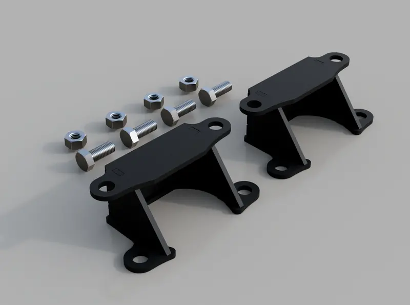 Traxda Shock Brackets 2020-2024 Toyota Rav4 2
