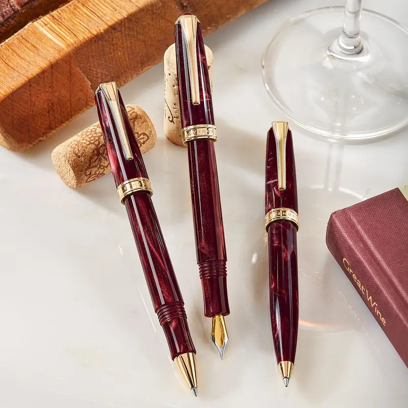 True Writer Classic Bordeaux Fountain Pen 2
