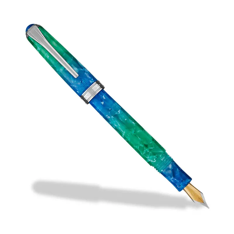 True Writer Classic Green Grotto Fountain Pen 1