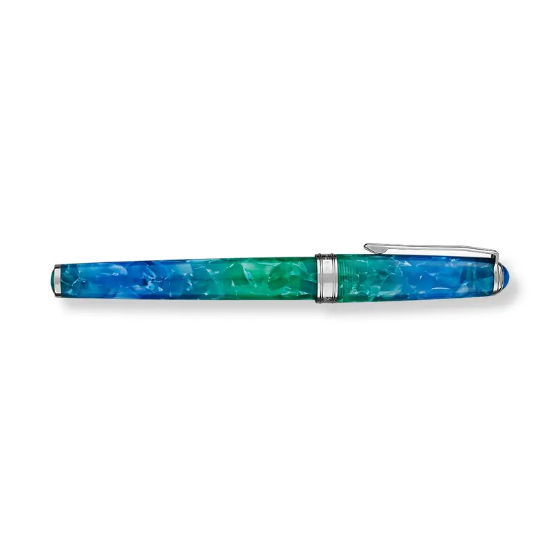 True Writer Classic Green Grotto Fountain Pen 1