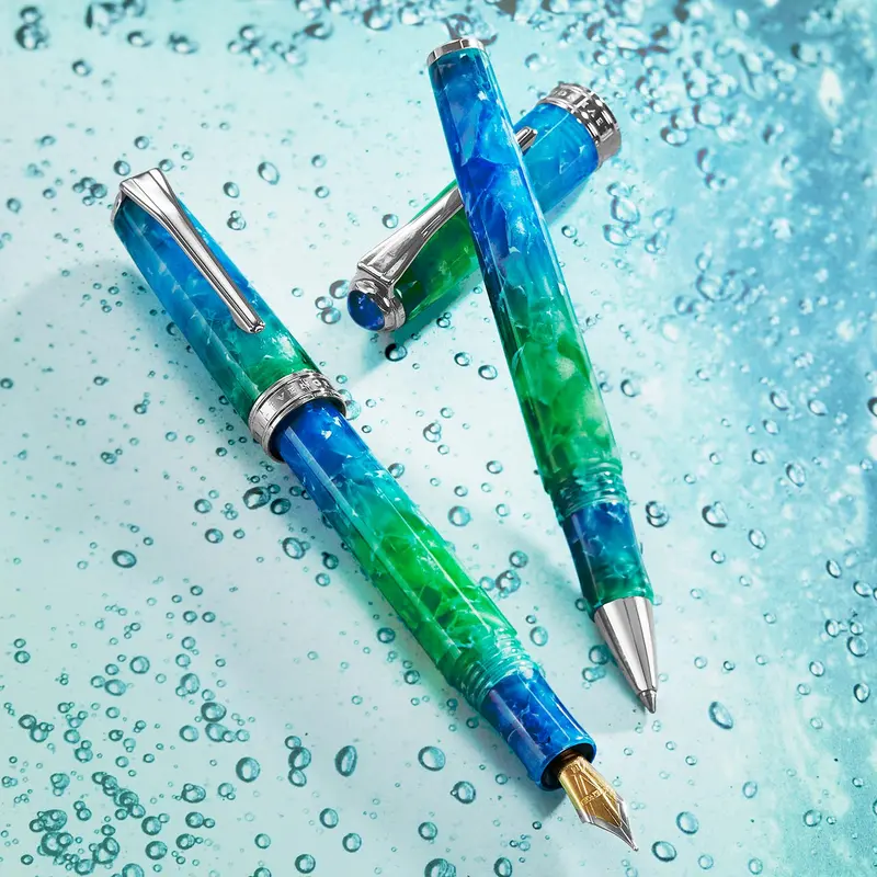 True Writer Classic Green Grotto Pen 2