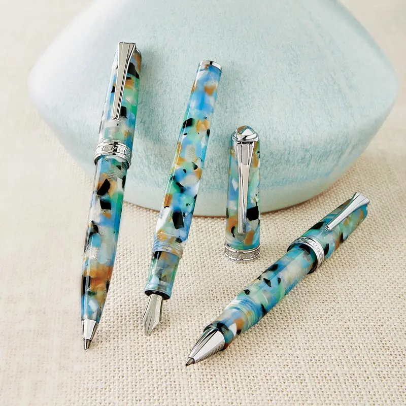 True Writer Classic Sea Glass Fountain Pen 2