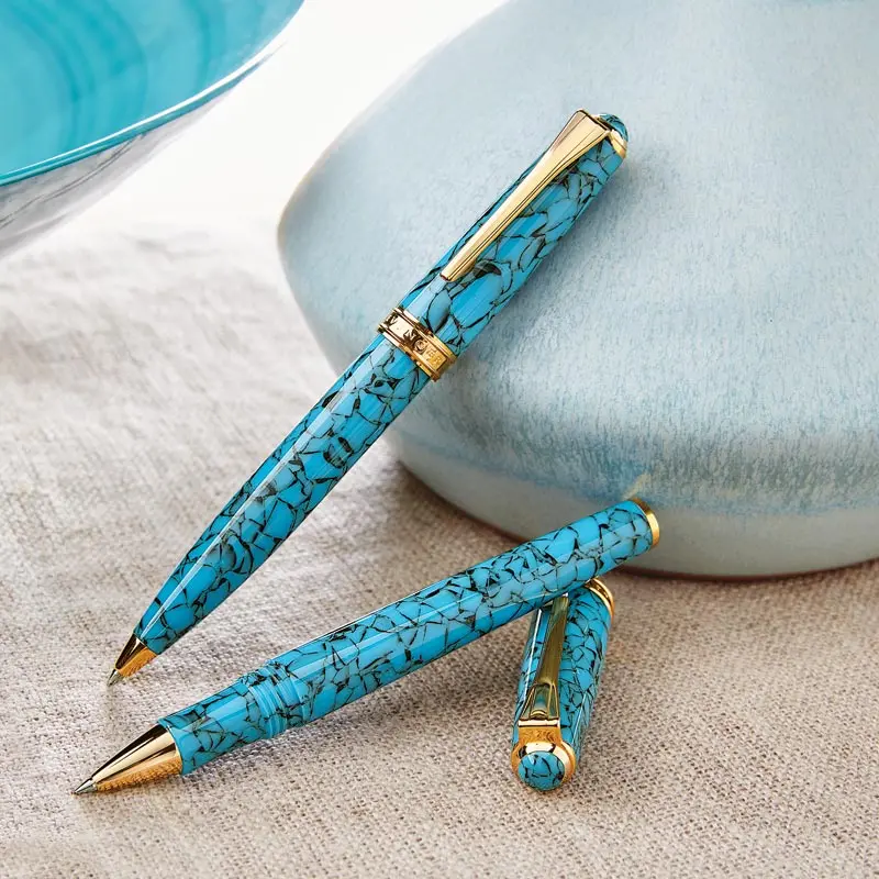 True Writer Classic Turquoise Pen 2