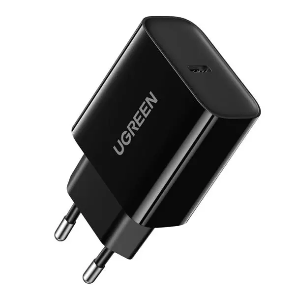 Ugreen 1 Port 20W Pd Home Charger – Black 10191 1