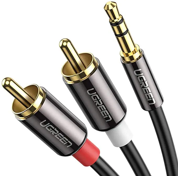 Ugreen - 2M Stereo 3.5Mm Male To 2 Rca Male Audio Cable 1