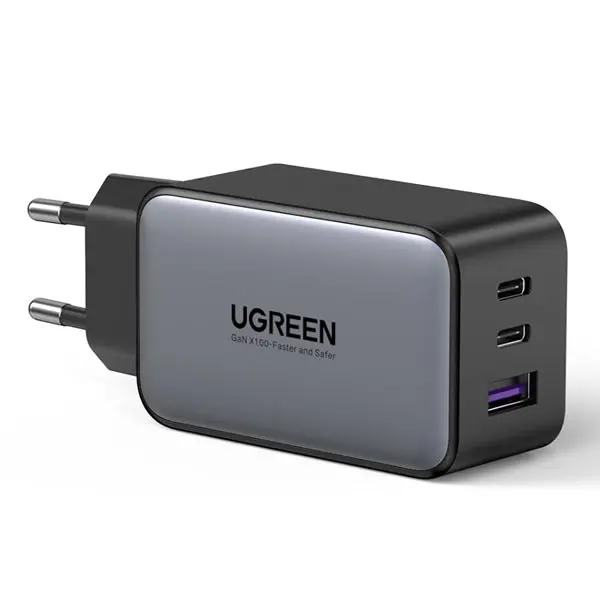 Ugreen 3 Port Gan Pd Home Charger – 65W - 10335 1