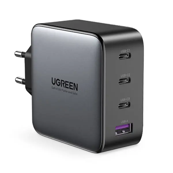 Ugreen 4 Port Gan Pd Home 100W Charger 40747 1
