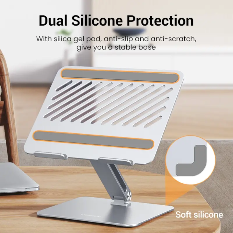 Ugreen Adjustable Laptop Stand (Silver) 2