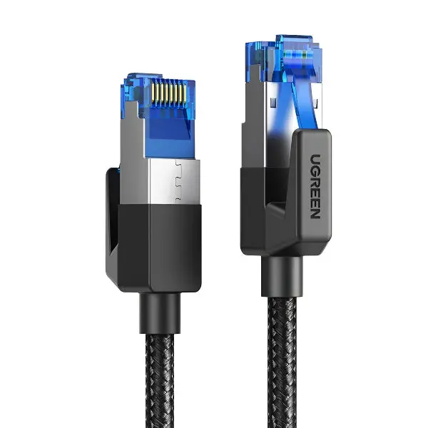 Ugreen Cat8 Nylon Braided Ethernet Cable - 40Gbps With Modular Plugs - 5M 1