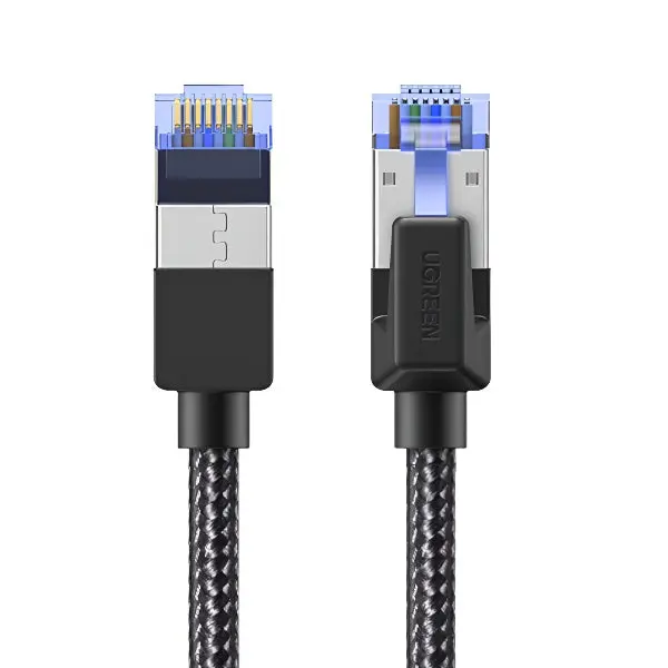 Ugreen Cat8 Nylon Braided Ethernet Cable - 40Gbps With Modular Plugs - 5M 2