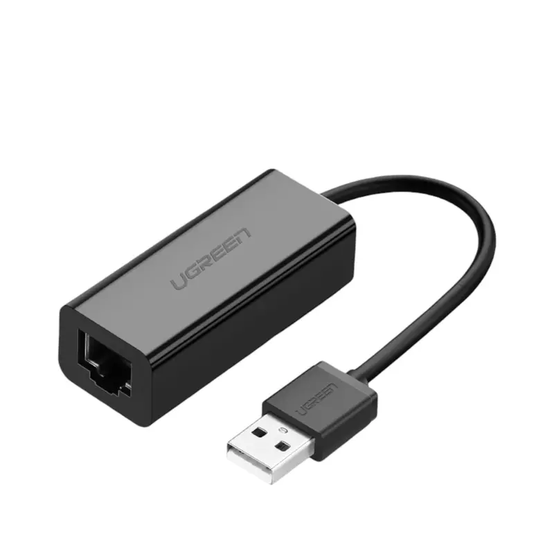 Ugreen Cr110 Ethernet Adapter | Usb 2.0 To Rj45 - Black 1
