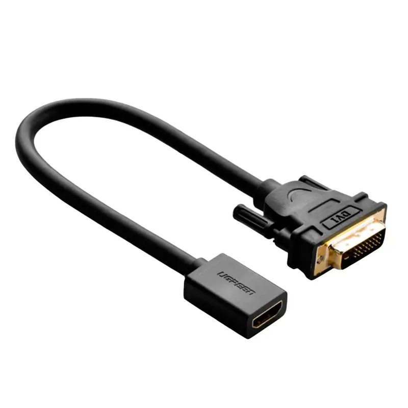 Ugreen Dvi To Hdmi Cable Adapter 15Cm | Male To Female | 1080P Full Hd – Black 1