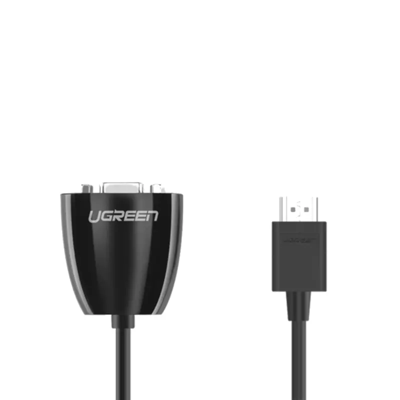 Ugreen Hdmi To Vga Converter, 1080P Video Adapter - Black 2