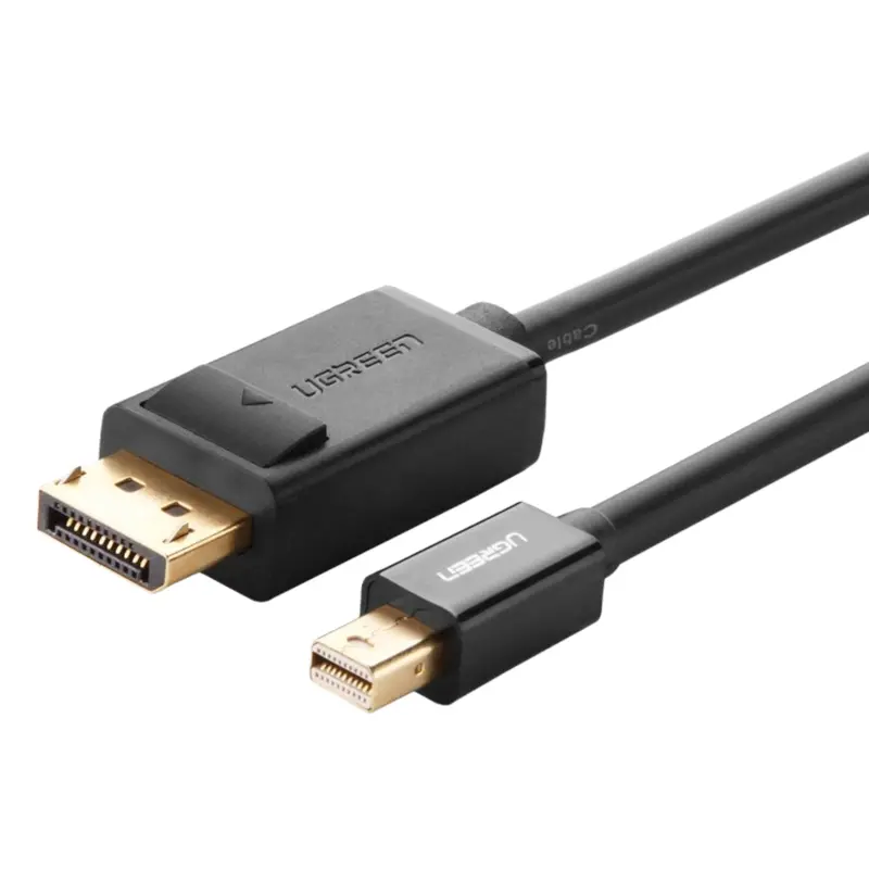 Ugreen Mini Displayport To Displayport Cable 1.5M -Black 1